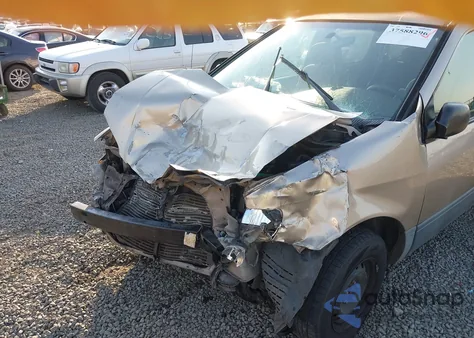 2002 Toyota Sienna Ce из США, поврежденный, VIN 4T3ZF19CX2U420002